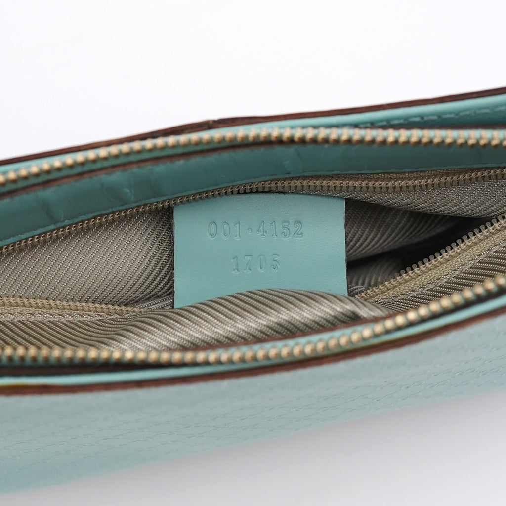 Light Blue Micro GG Shouler Bag