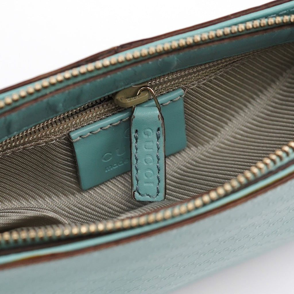 Light Blue Micro GG Shouler Bag