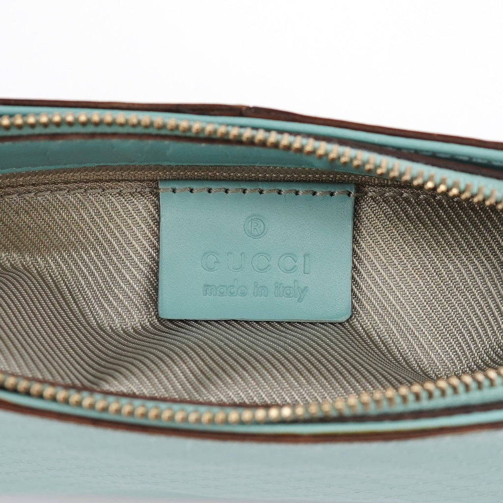 Light Blue Micro GG Shouler Bag