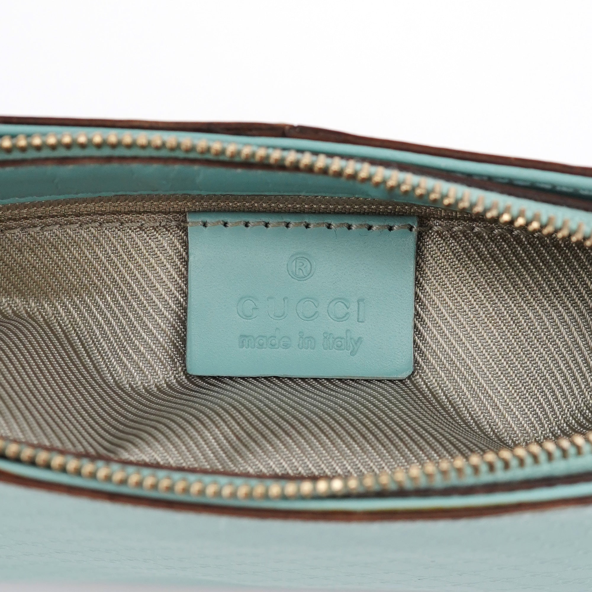Light Blue Micro GG Shouler Bag