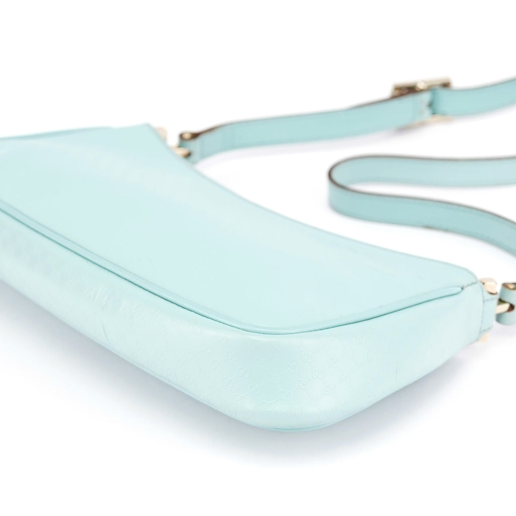 Light Blue Micro GG Shouler Bag