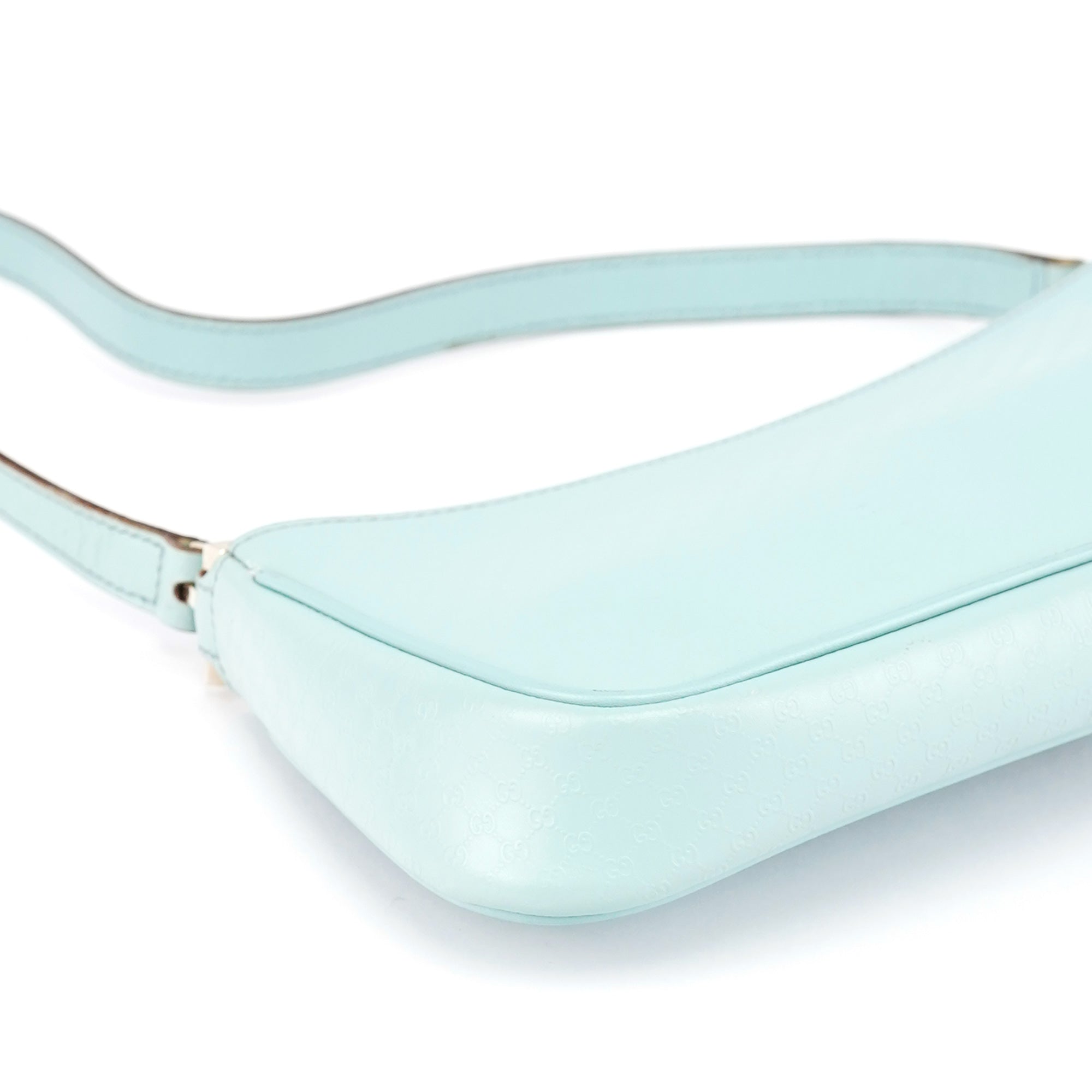 Light Blue Micro GG Shouler Bag