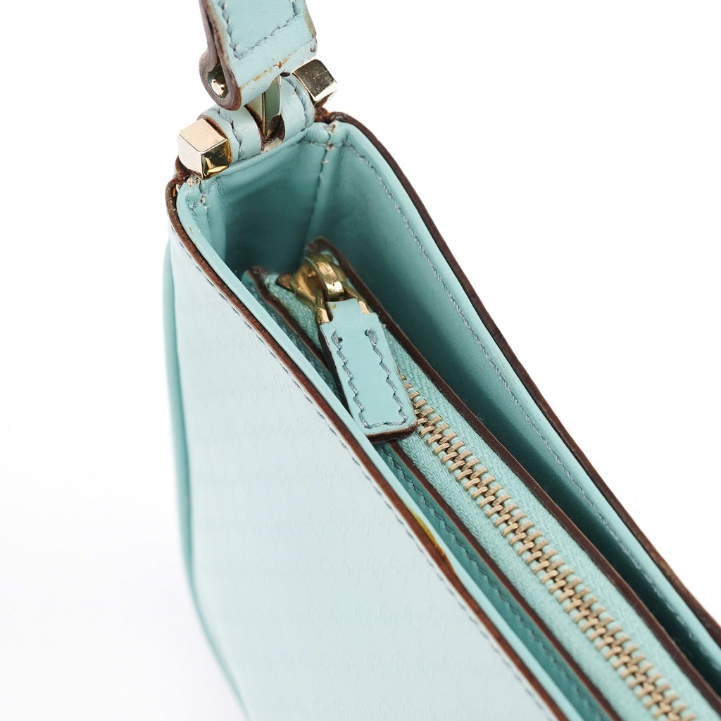Light Blue Micro GG Shouler Bag