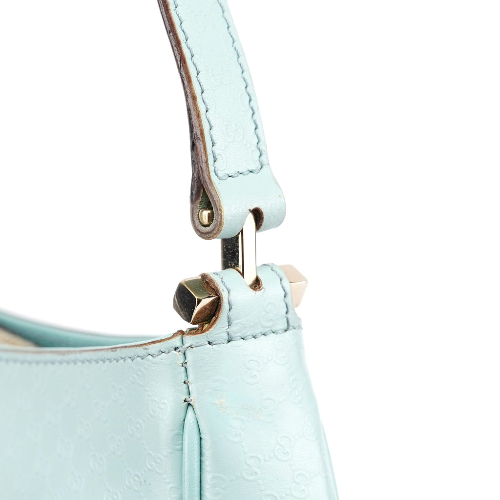 Light Blue Micro GG Shouler Bag