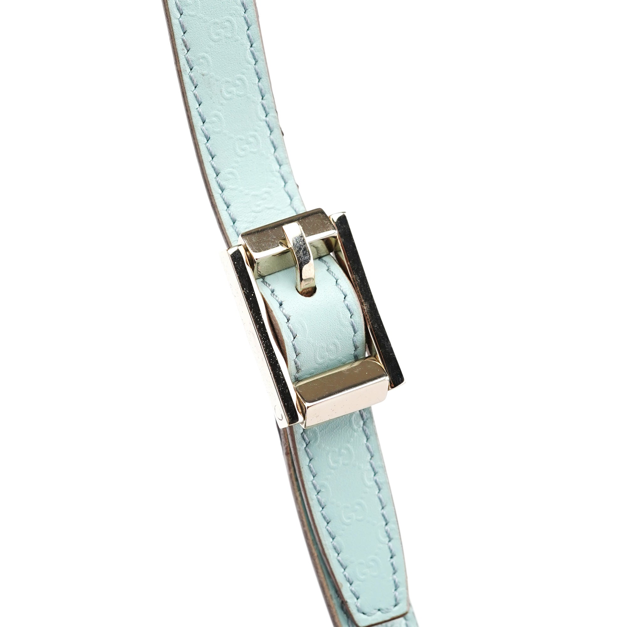 Light Blue Micro GG Shouler Bag