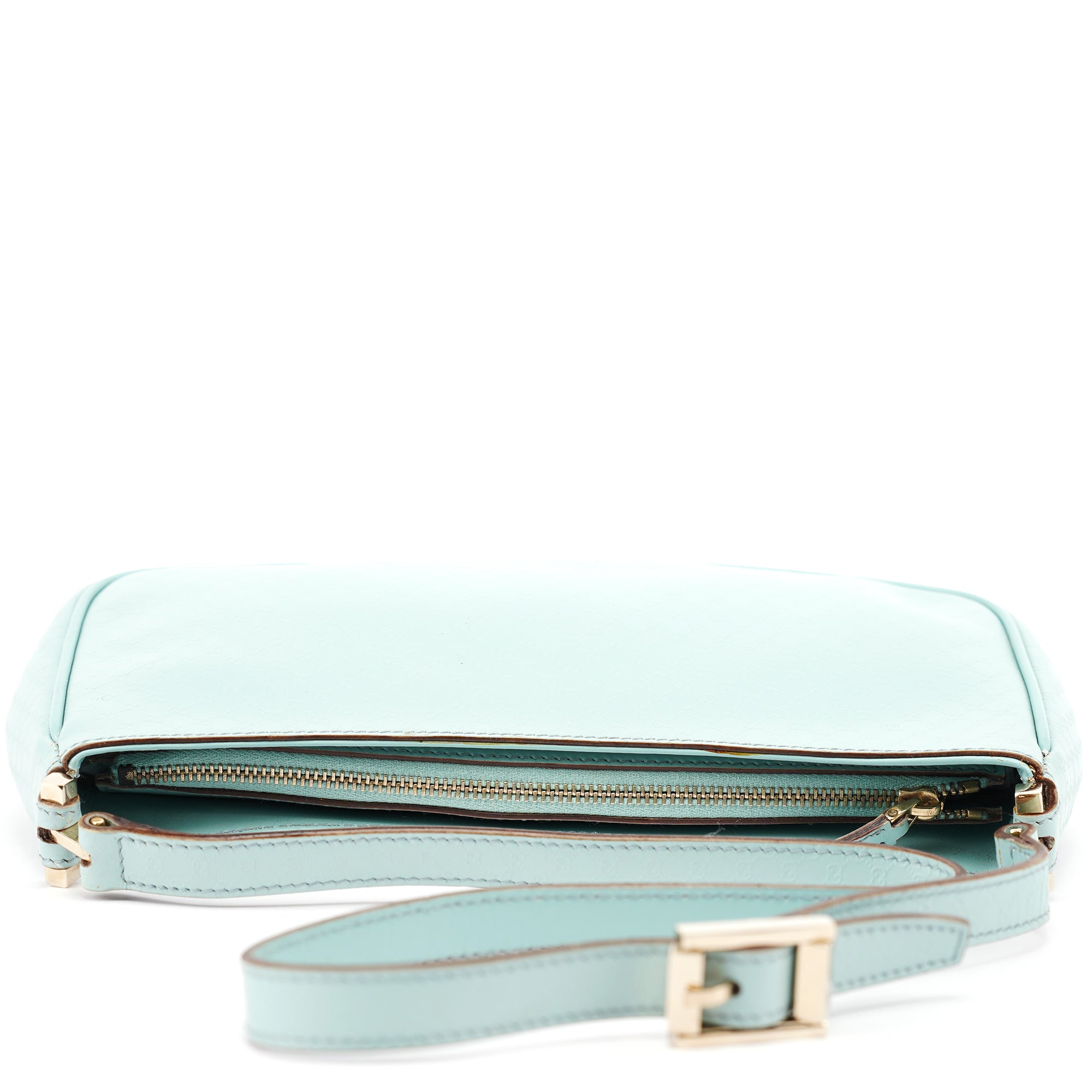 Light Blue Micro GG Shouler Bag