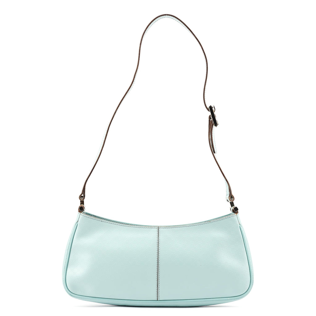 Light Blue Micro GG Shouler Bag