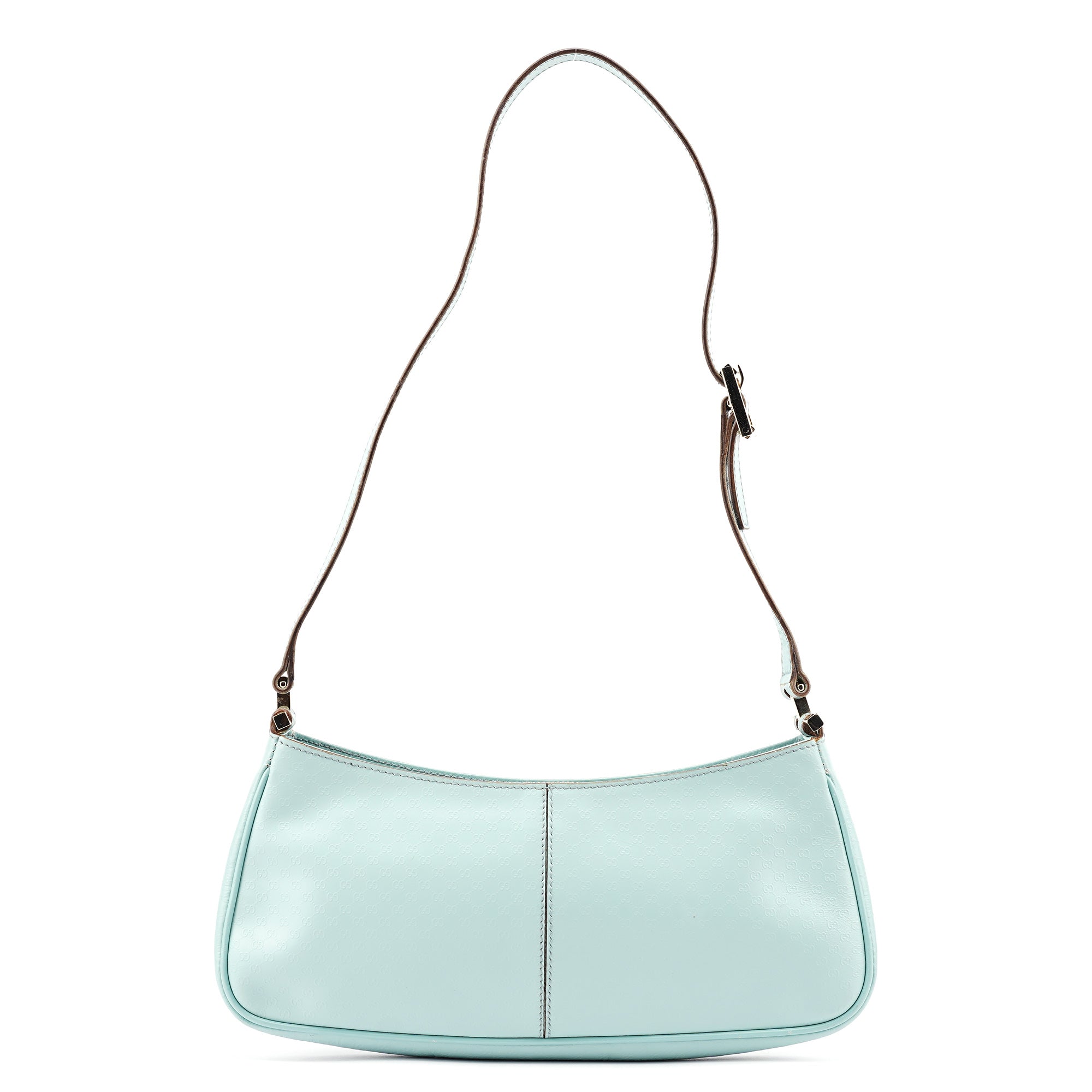 Light Blue Micro GG Shouler Bag