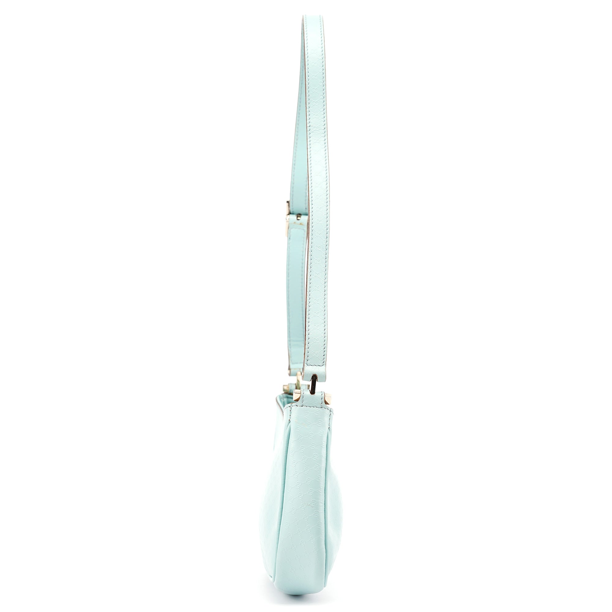 Light Blue Micro GG Shouler Bag