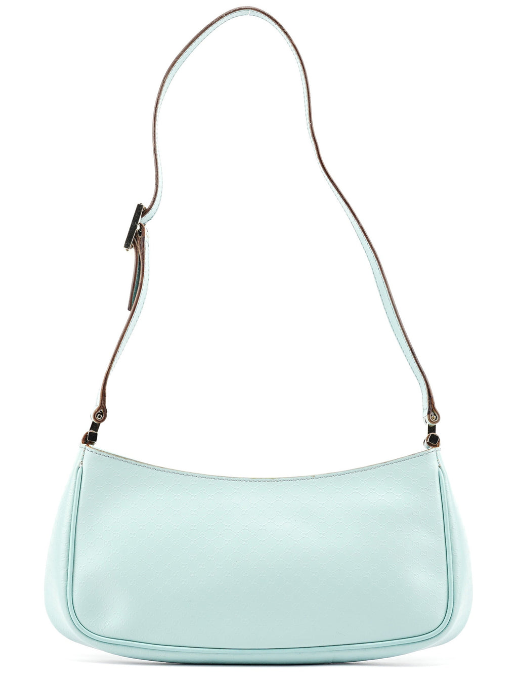 Light Blue Micro GG Shouler Bag