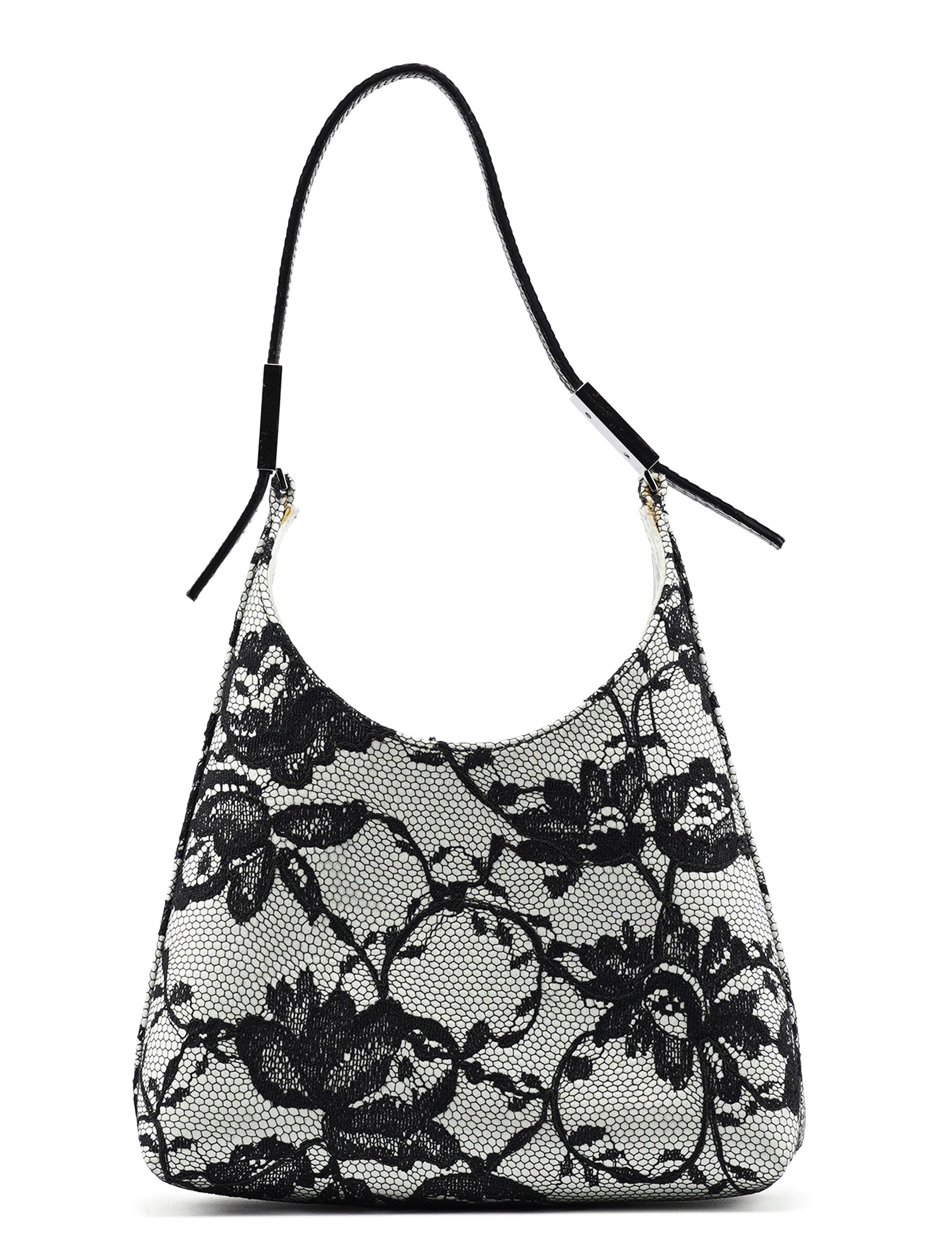 Light Blue Silk Lace Mini Bag