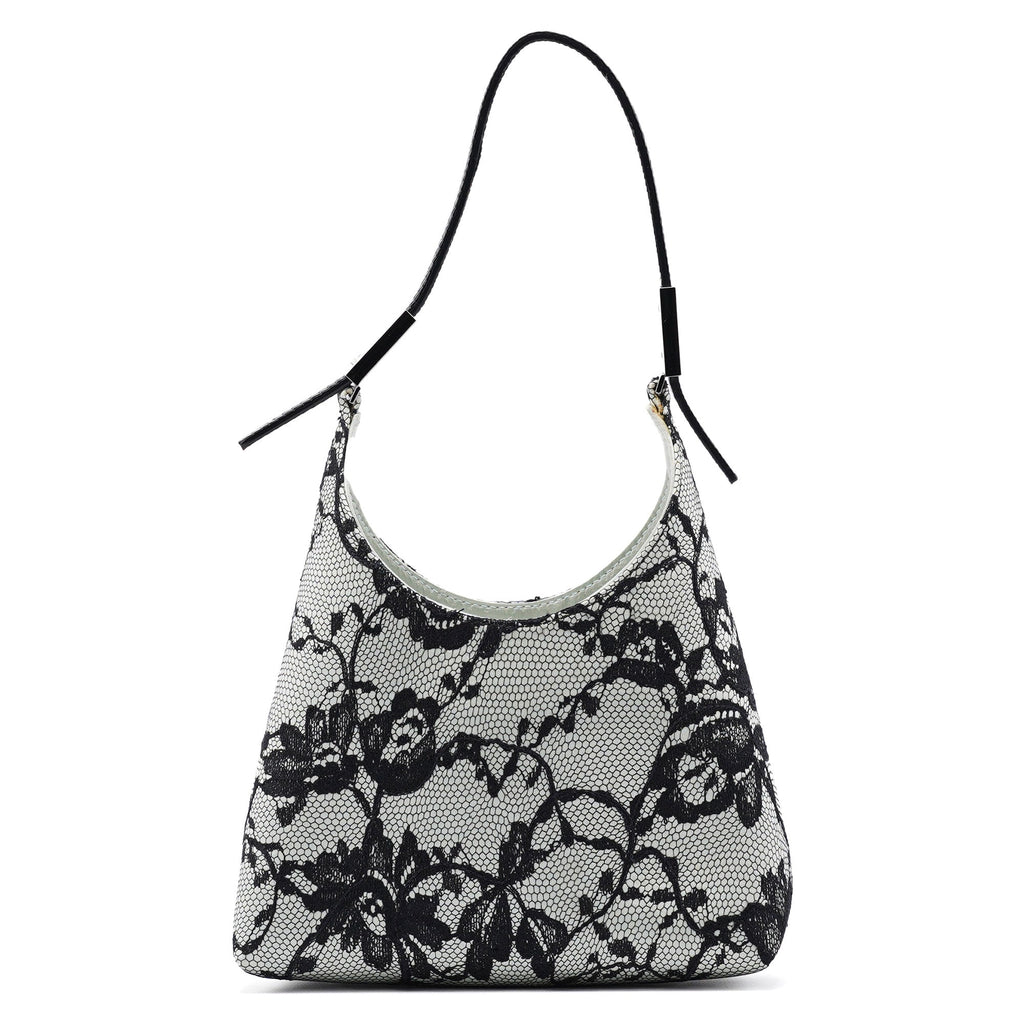 Light Blue Silk Lace Mini Bag