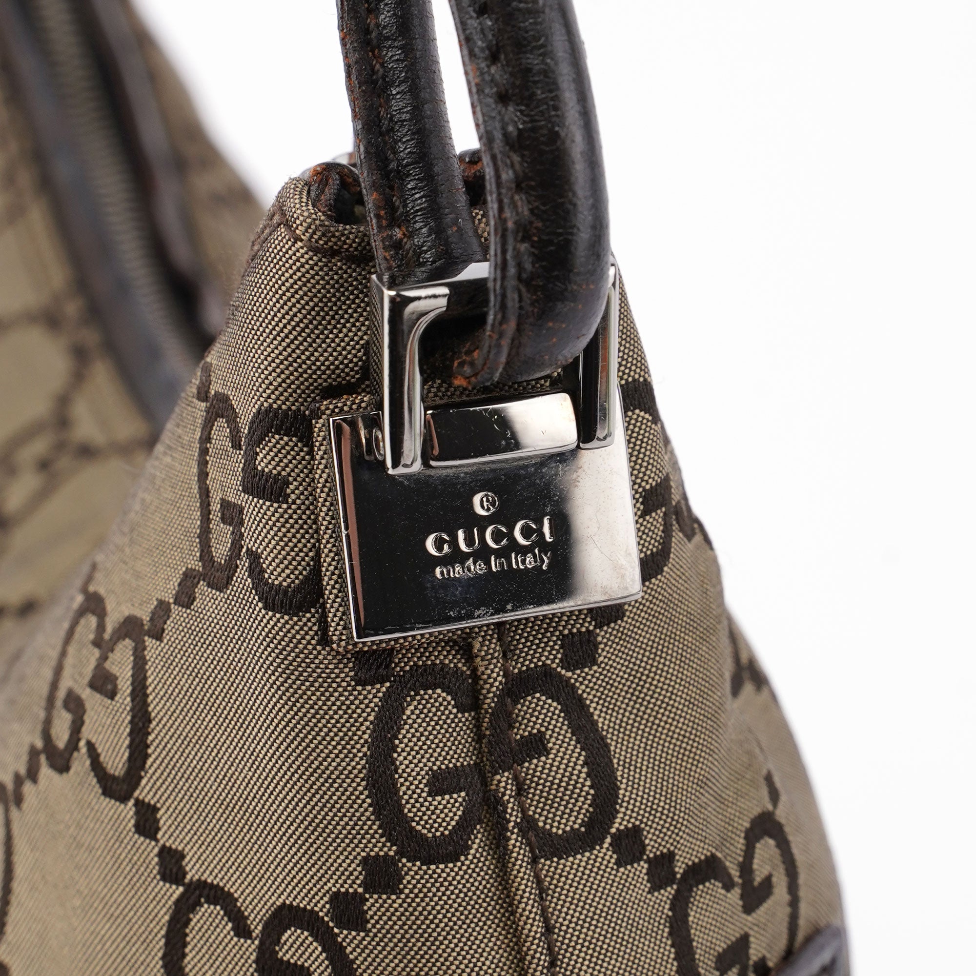Light Brown GG Shoulder Bag