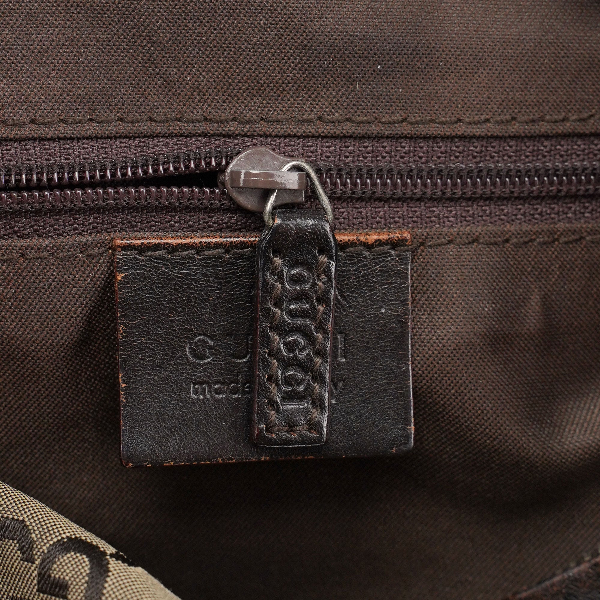 Light Brown GG Shoulder Bag