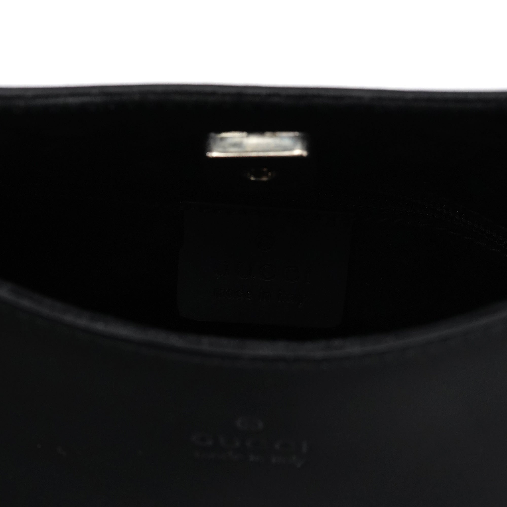 Matte Black Red Bamboo Shoulder Bag