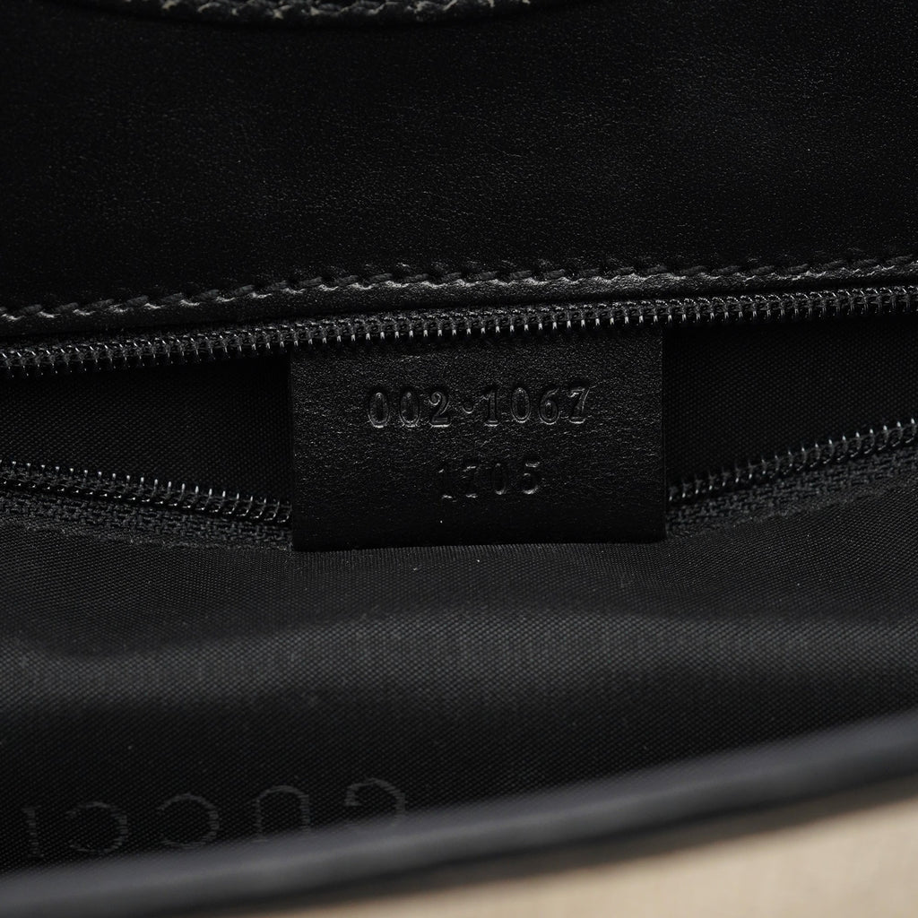 Off-White Canvas Jackie Shoulder Bag