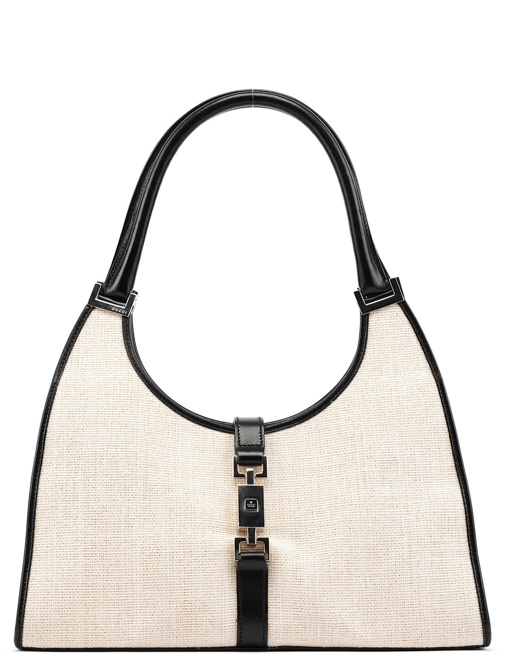 Off-White Canvas Jackie Shoulder Bag