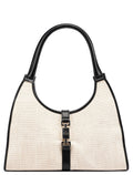 Off-White Canvas Jackie Shoulder Bag