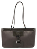 Olive Green Satin Jackie Tote