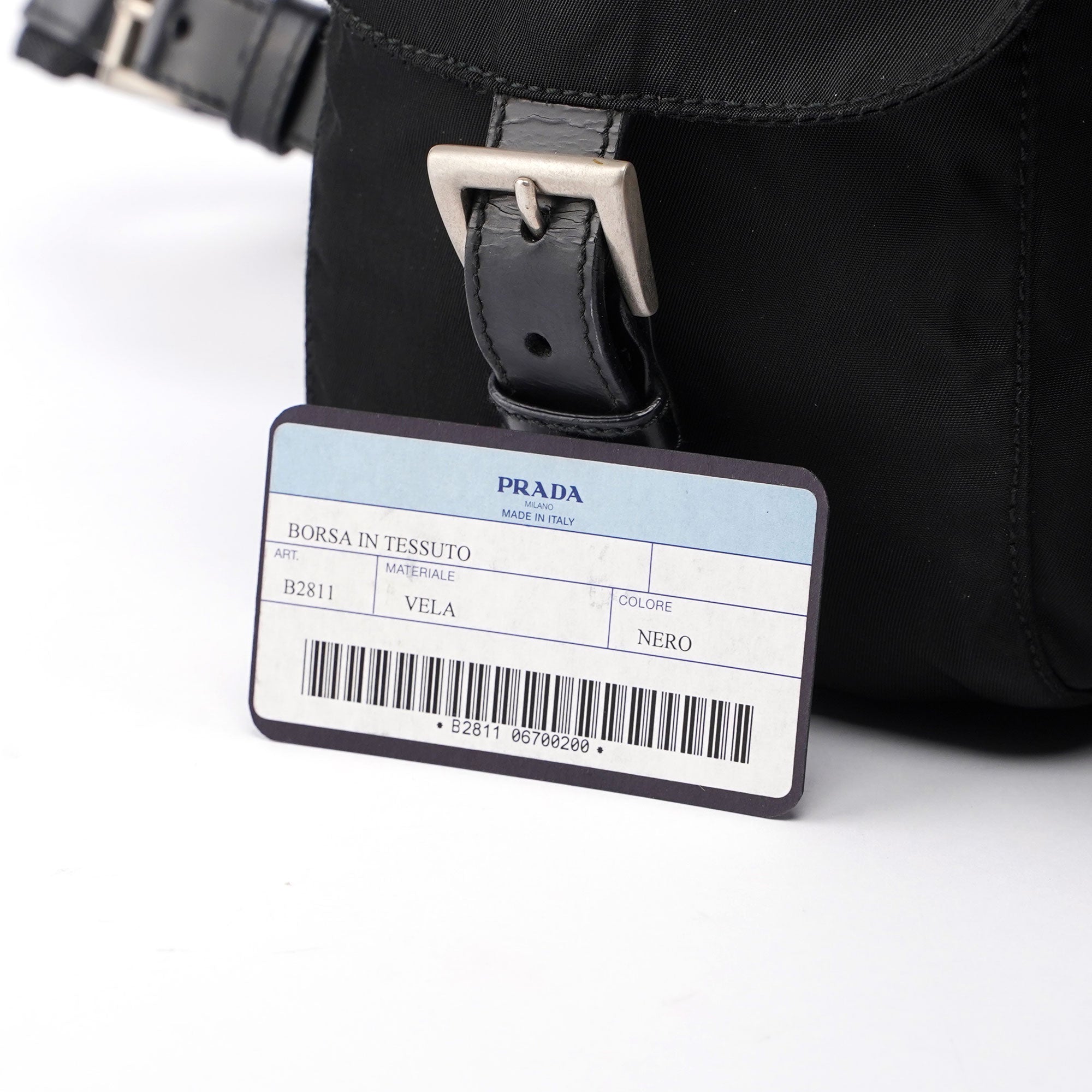Prada Black Back Pack