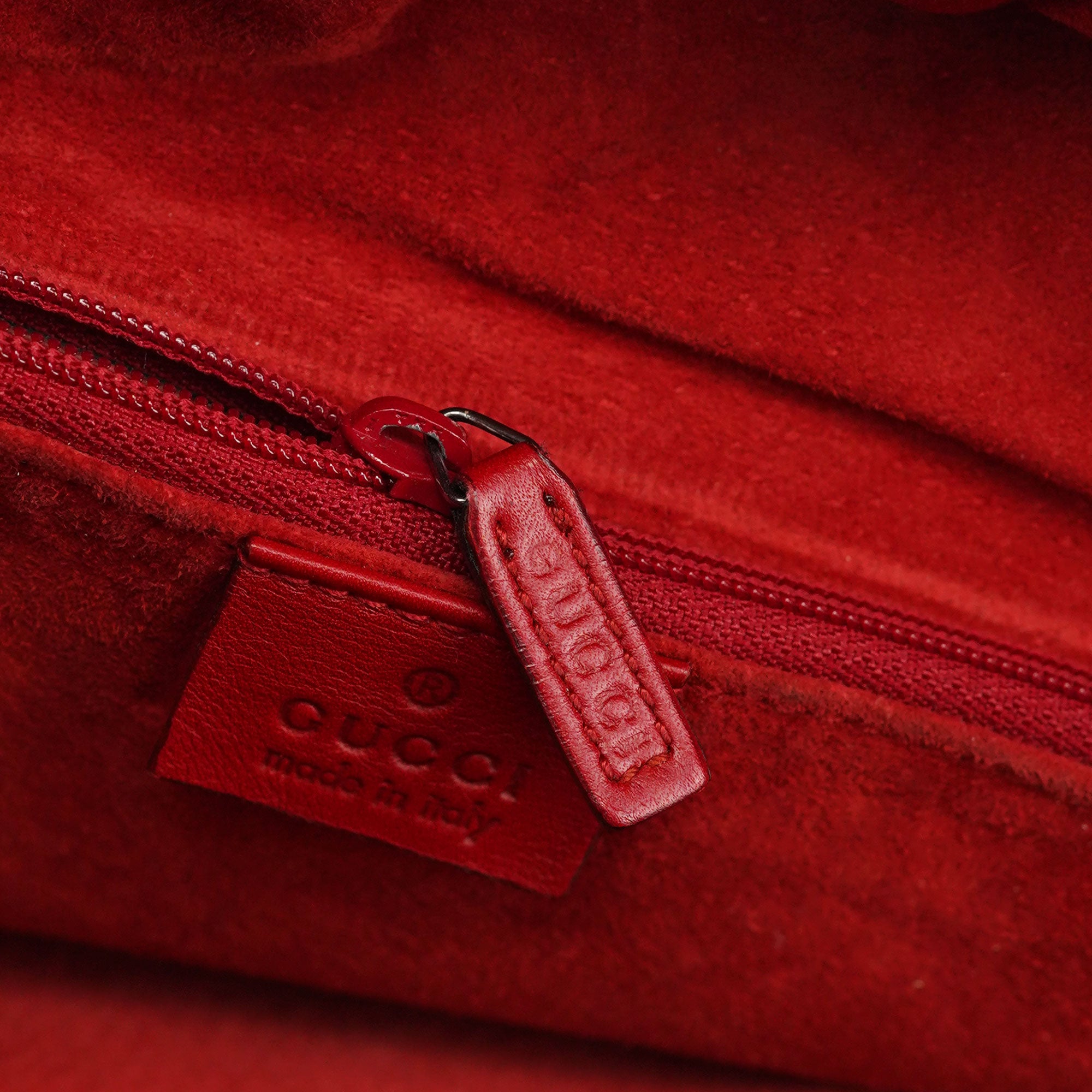 Red Calfskin Handbag
