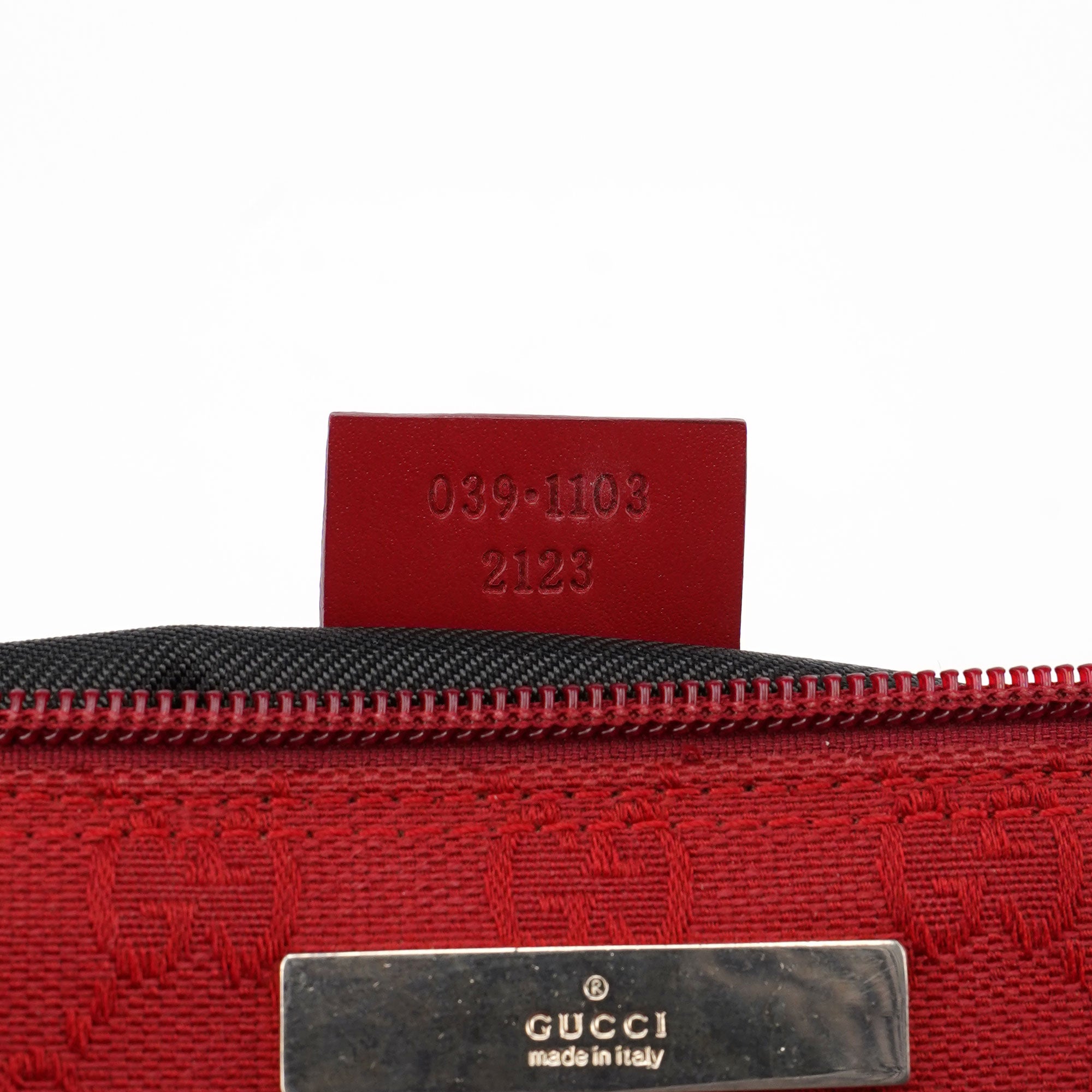 Red GG Boat Pochette