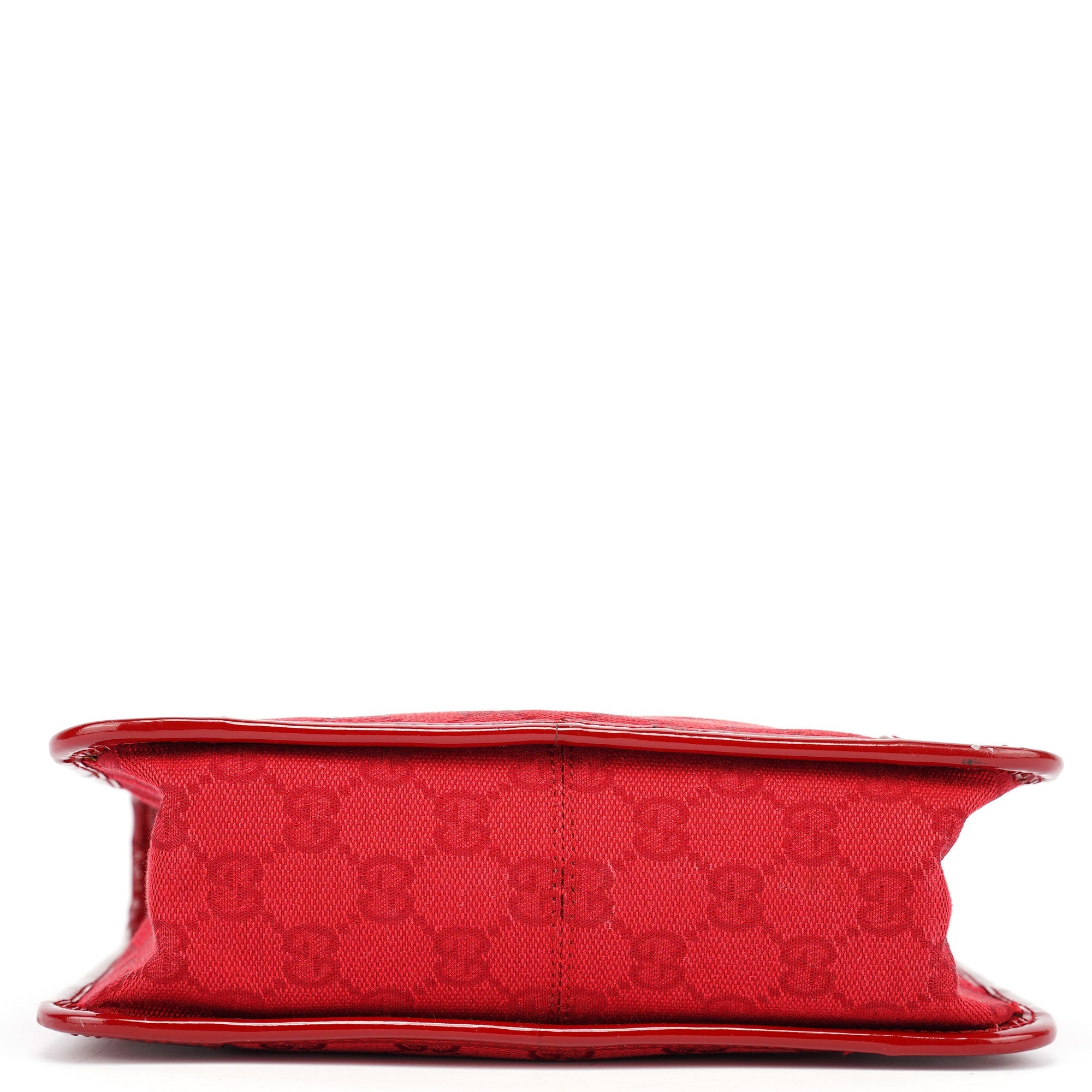Red GG Patent Leather Tote Bag