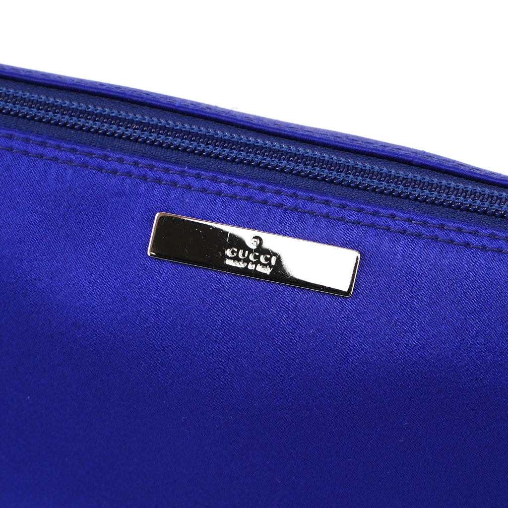 Royal Blue Satin Boat