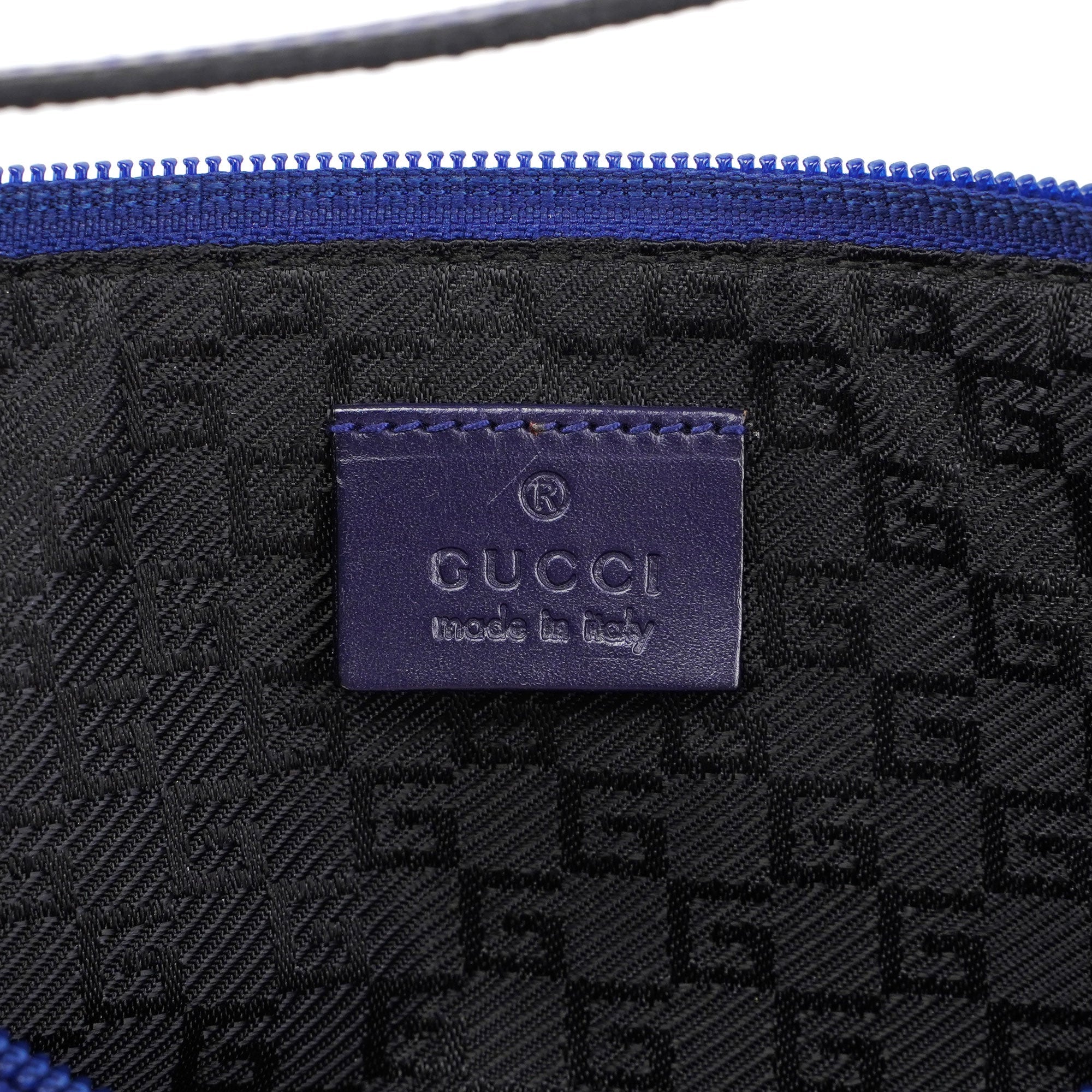 Royal Blue Satin Boat