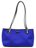 Royal Blue Satin Tote