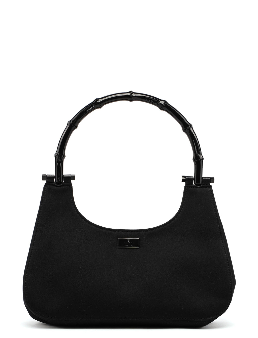 Satin Bamboo Hobo Bag
