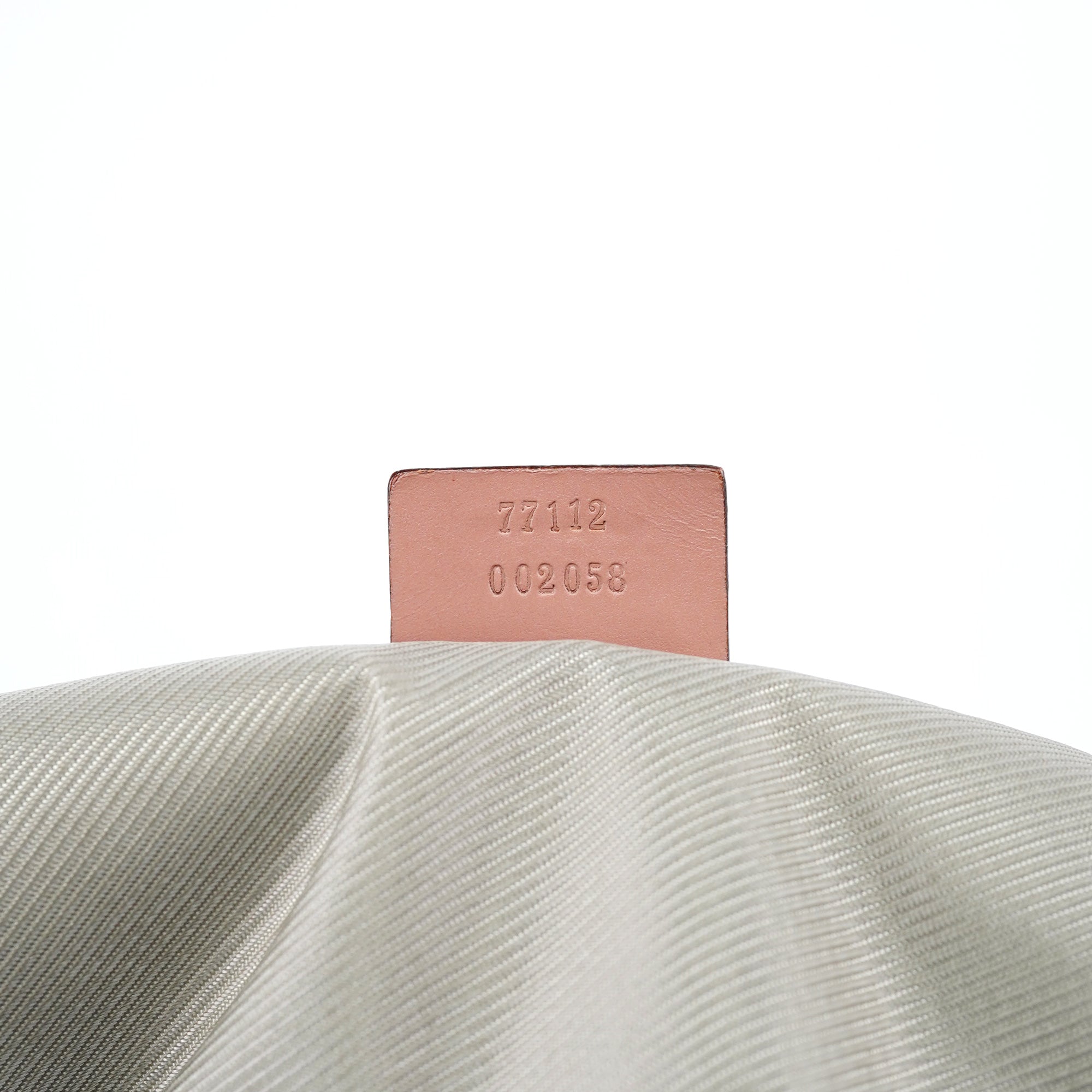 Soft Pink Canvas Leather Shoulder Bag