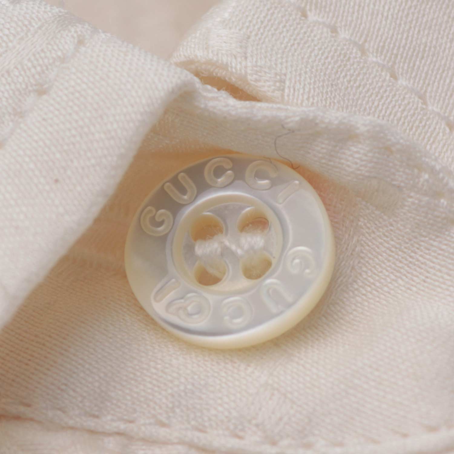 Spring 1998 Ivory Monogram Shirt