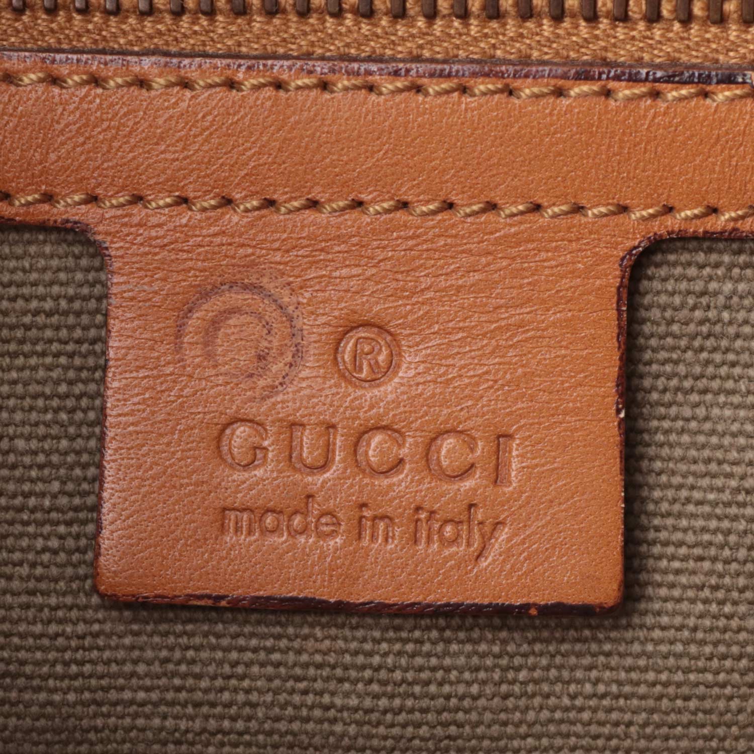 Spring 2003 Canvas Leather Shoulder Bag