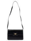 Vintage Black Calfskin Shoulder Bag