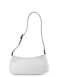 White Leather Micro GG Shoulder Bag