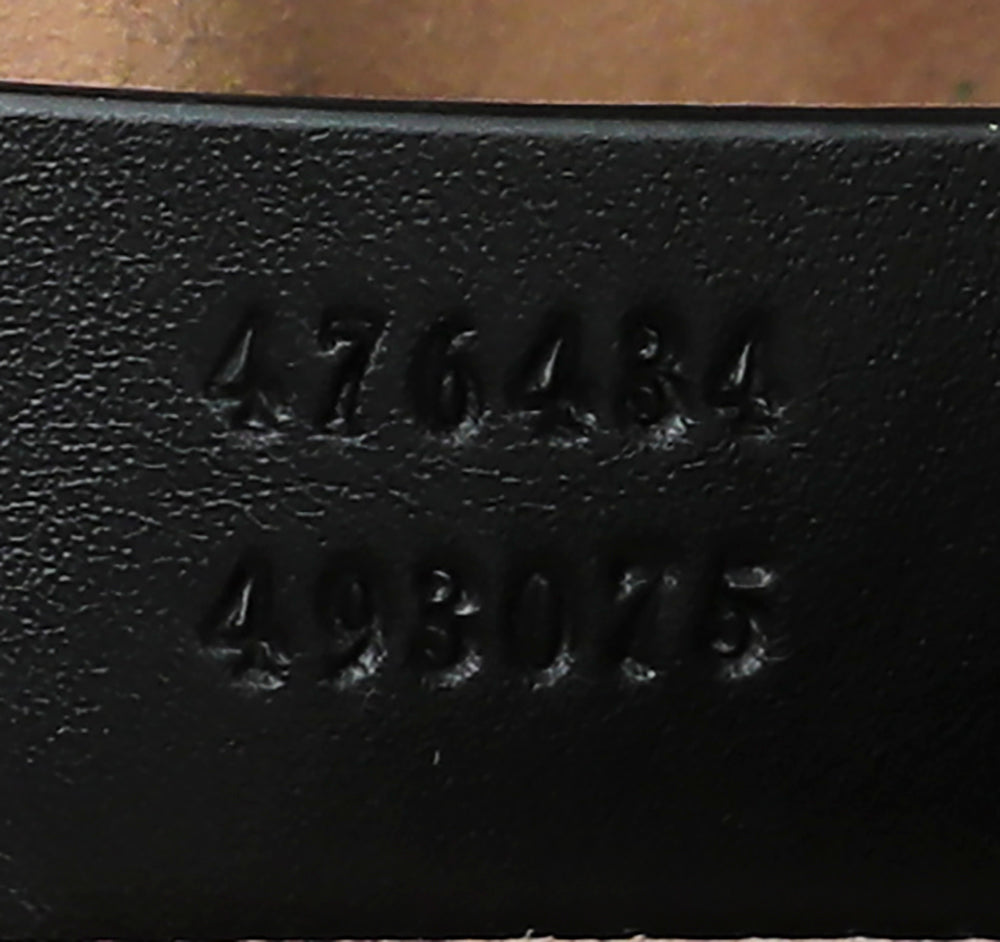 Gucci Black GG Marmont Mini Belt Bag
