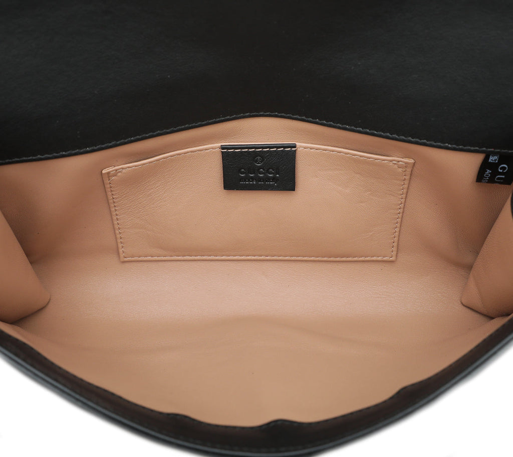 Gucci Black Velvet Dionysus Clutch