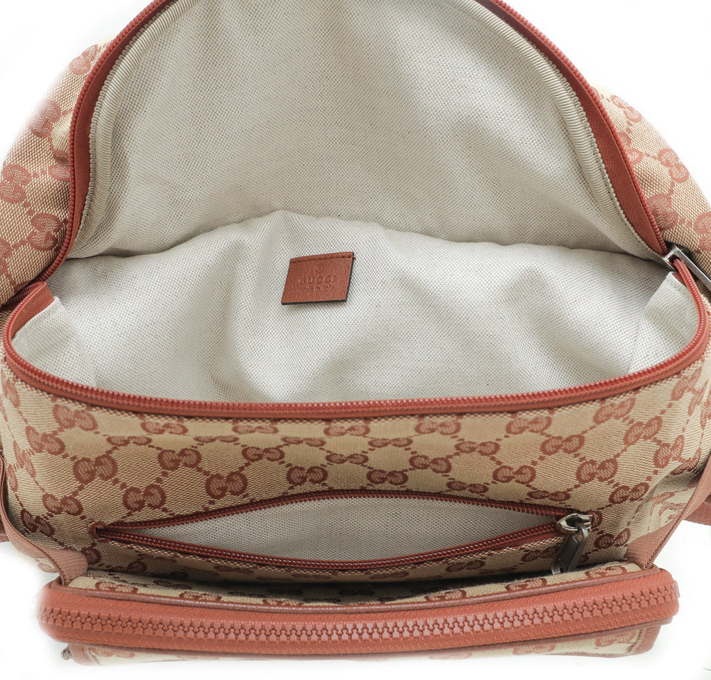 Gucci Beige Ruggine X MLB GG LA Dodgers Convertible Belt Bag