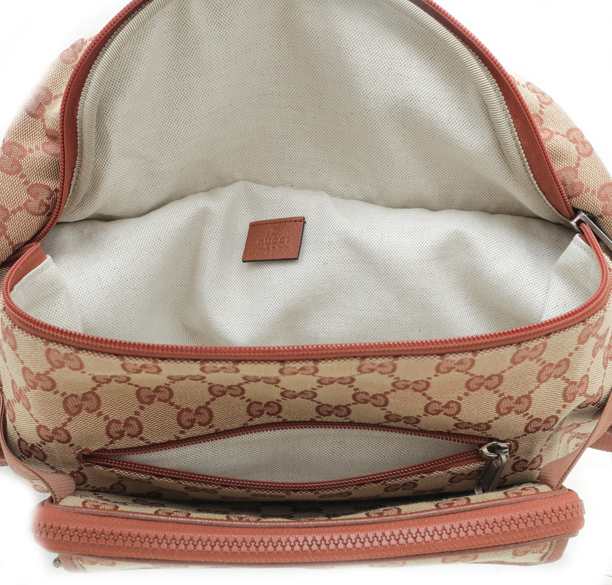 Gucci Beige Ruggine X MLB GG LA Dodgers Convertible Belt Bag