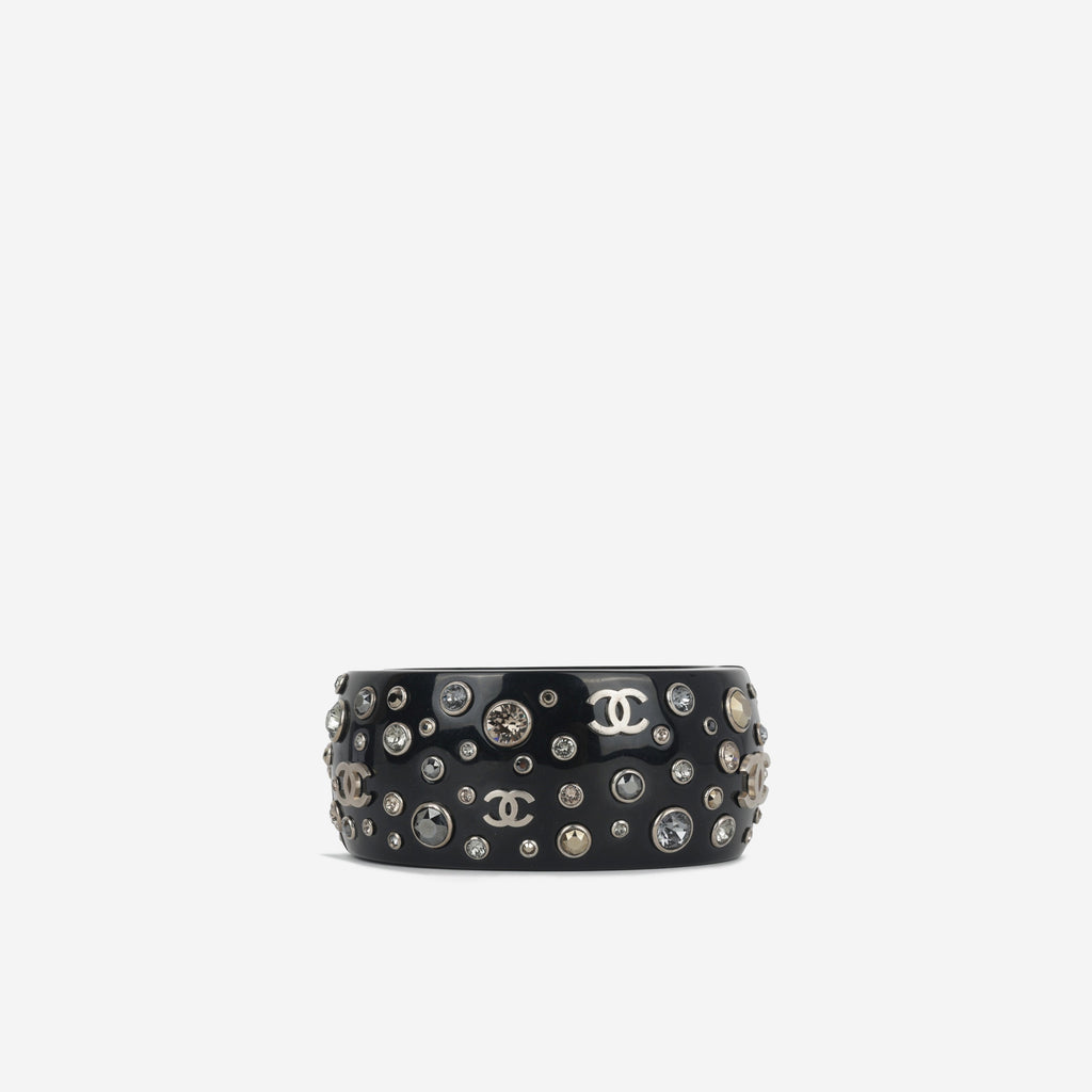 Chanel Crystal CC Bangle