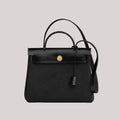 Hermes Black Herbag Zip 31 retourné 2024