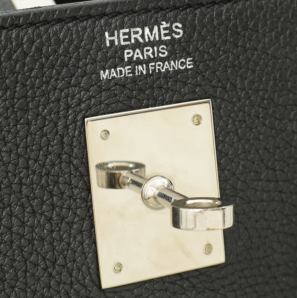 Hermes Noir Retourne Kelly 35 Bag