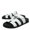 Hermes Bicolor Chypre Sandals 38