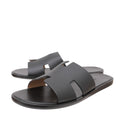 Hermes Noir Izmir Men Sandals 44.5