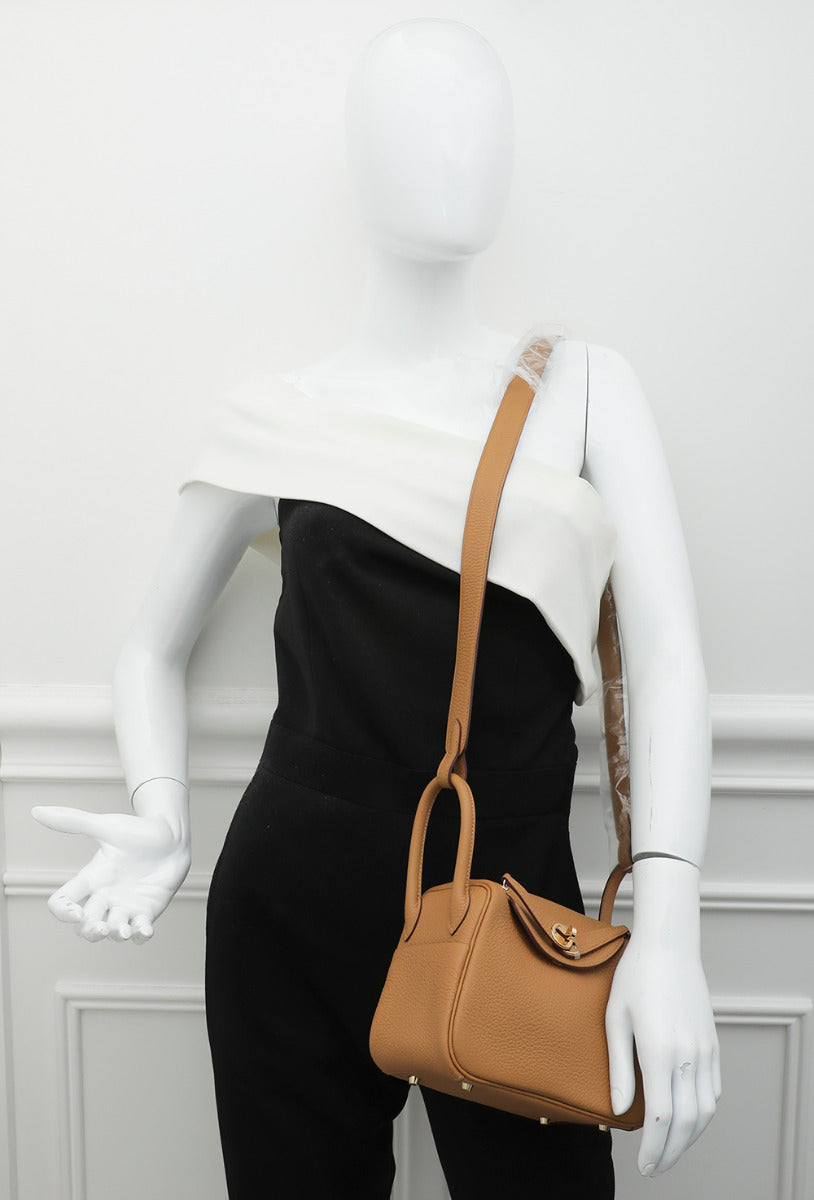 Hermes Sesame Lindy Mini Bag