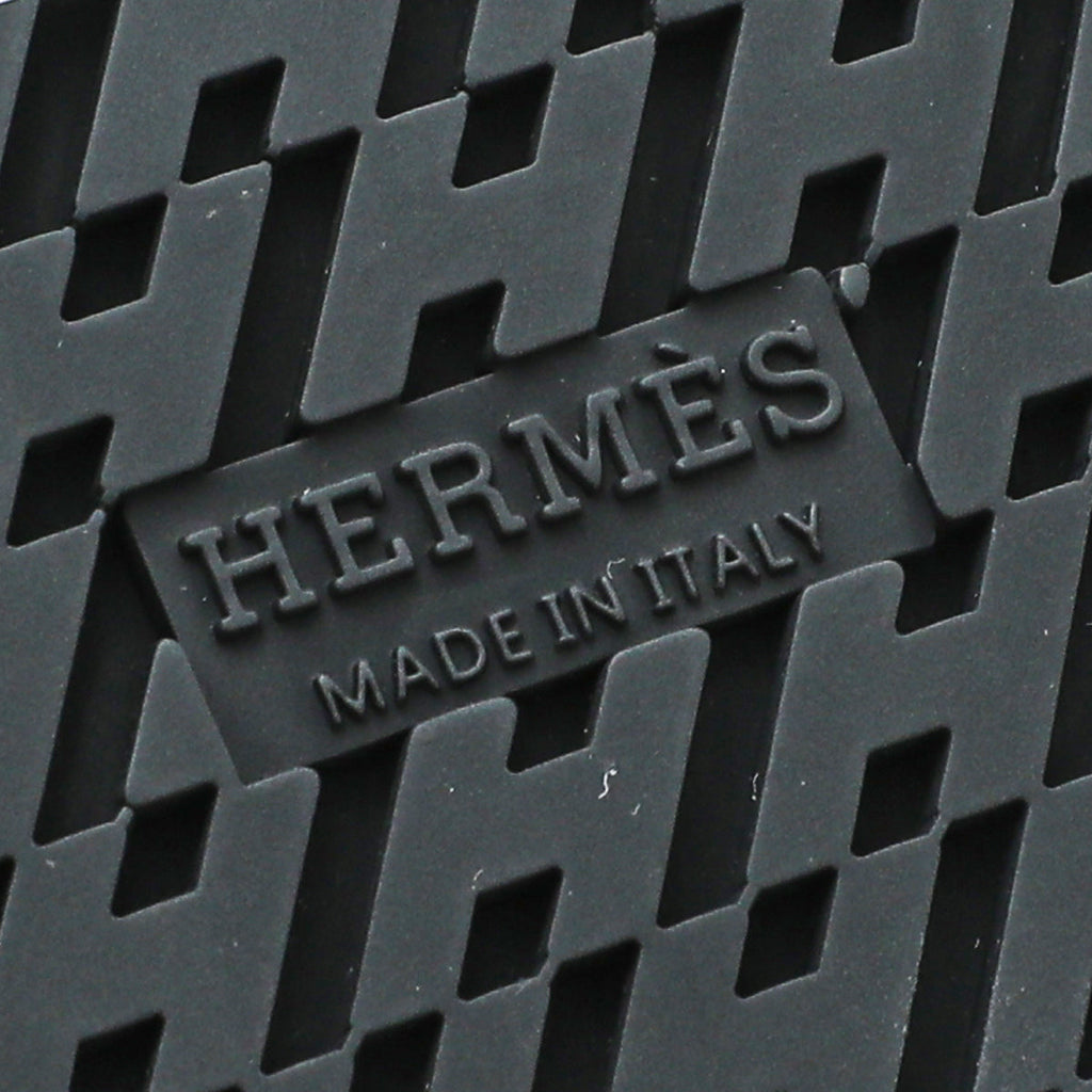 Hermes Noir Chypre Sandal 38.5