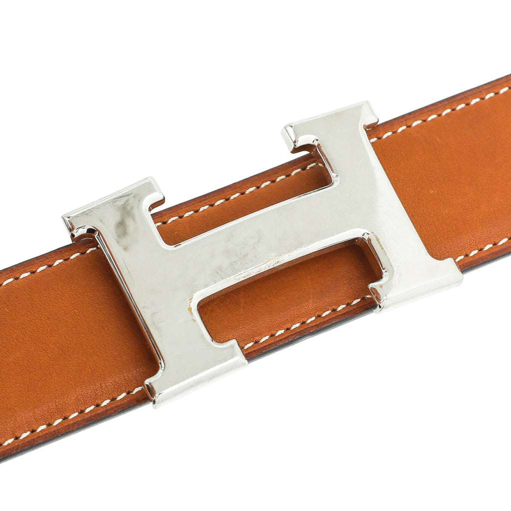 Hermes Bicolor H Buckle Reversible 32mm Belt