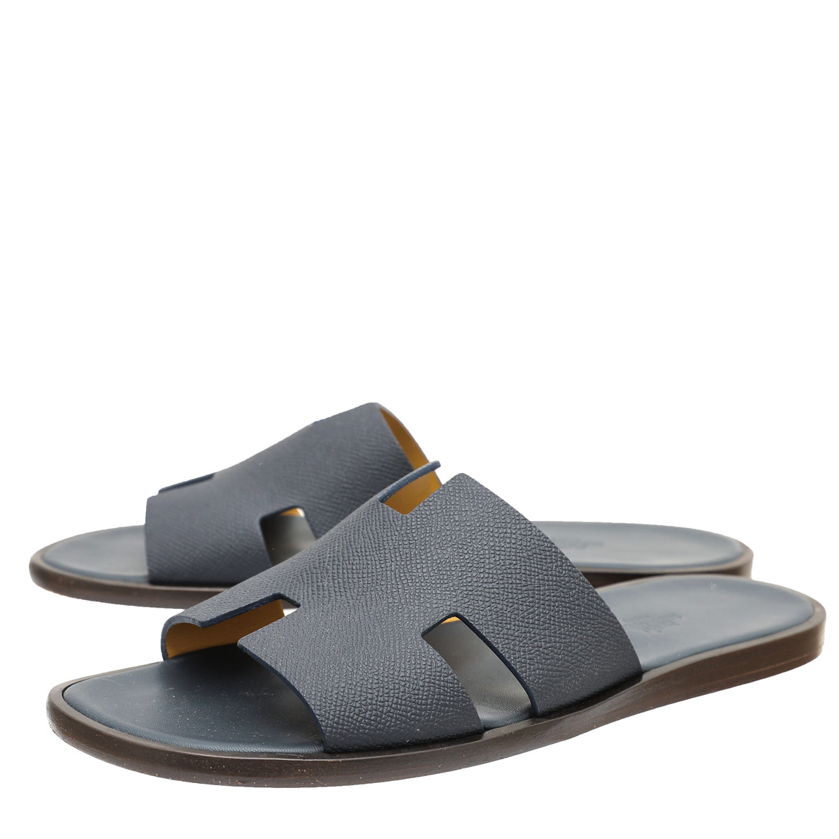Hermes Marine Izmir Epsom Sandals 41.5