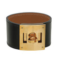 Hermes Noir Dog Box Kelly Bracelet